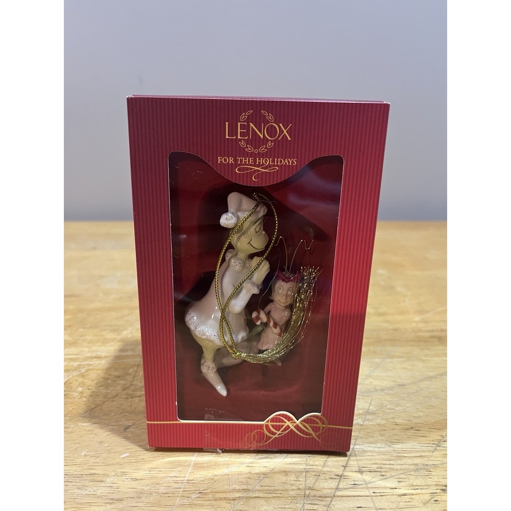 Lenox Ornament Grinch A HEARTWARMING‎ HOLIDAY Christmas Cindy Lou